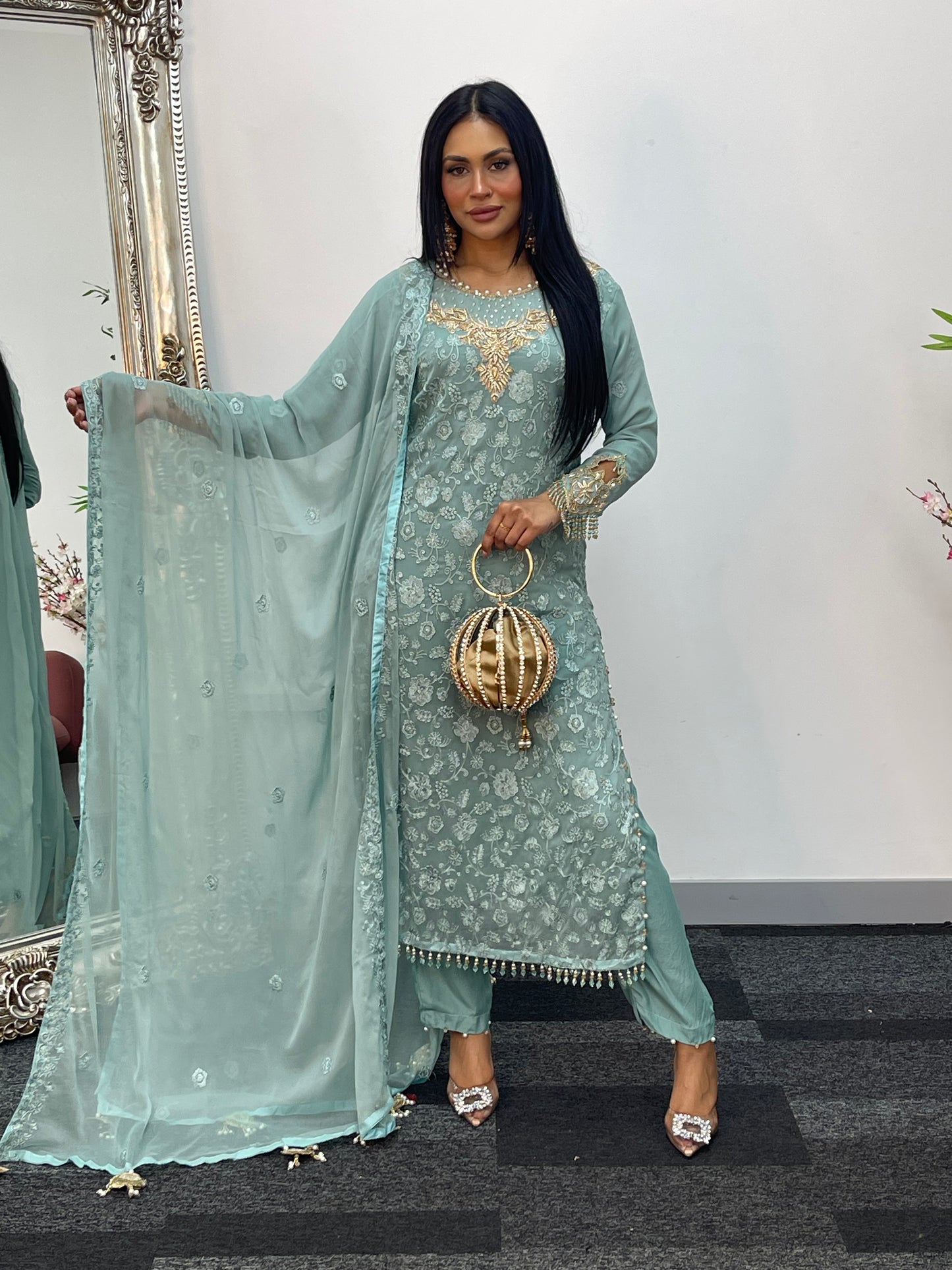 Fana - powder blue - C