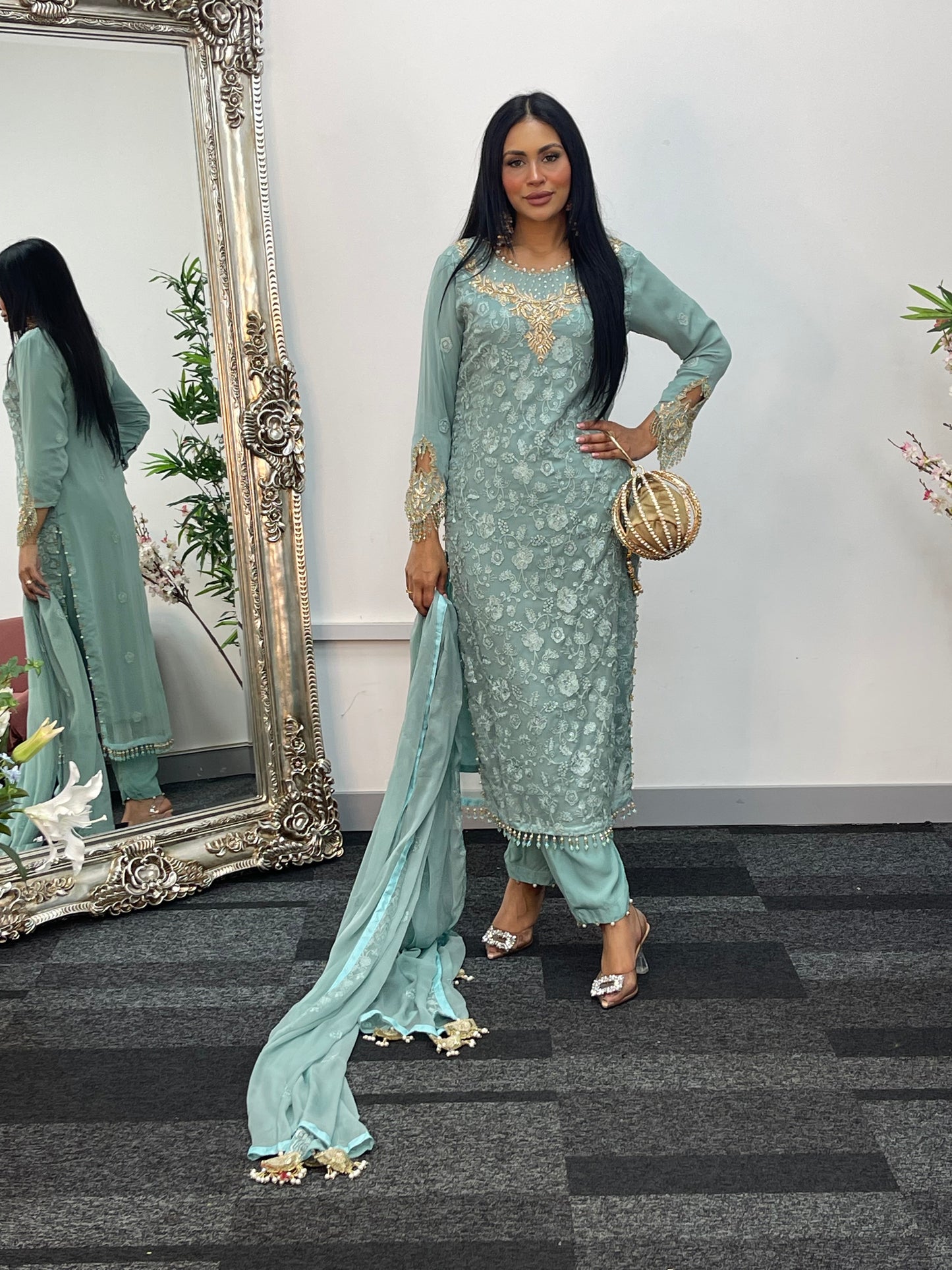 Fana - powder blue - C