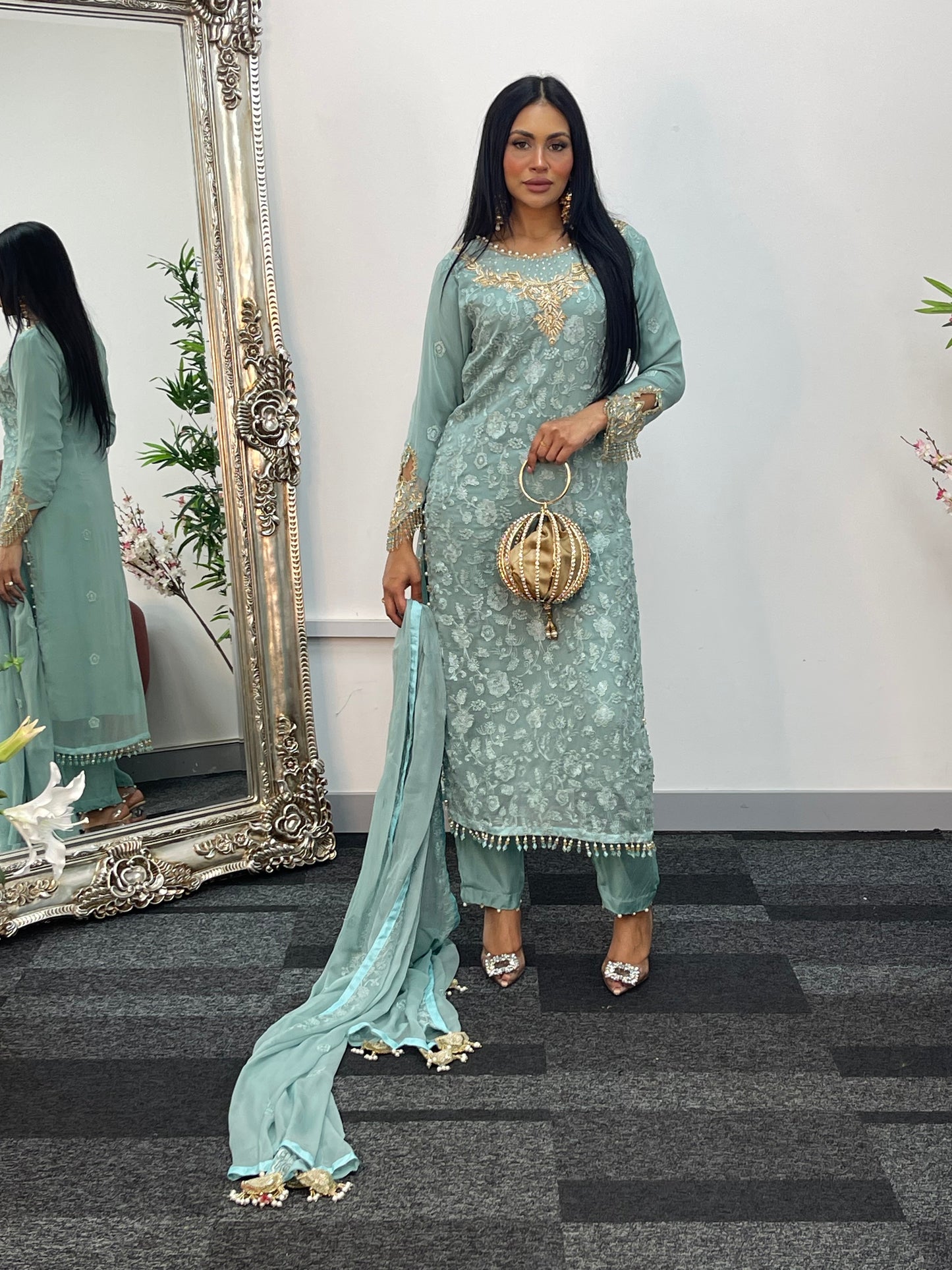 Fana - powder blue - C