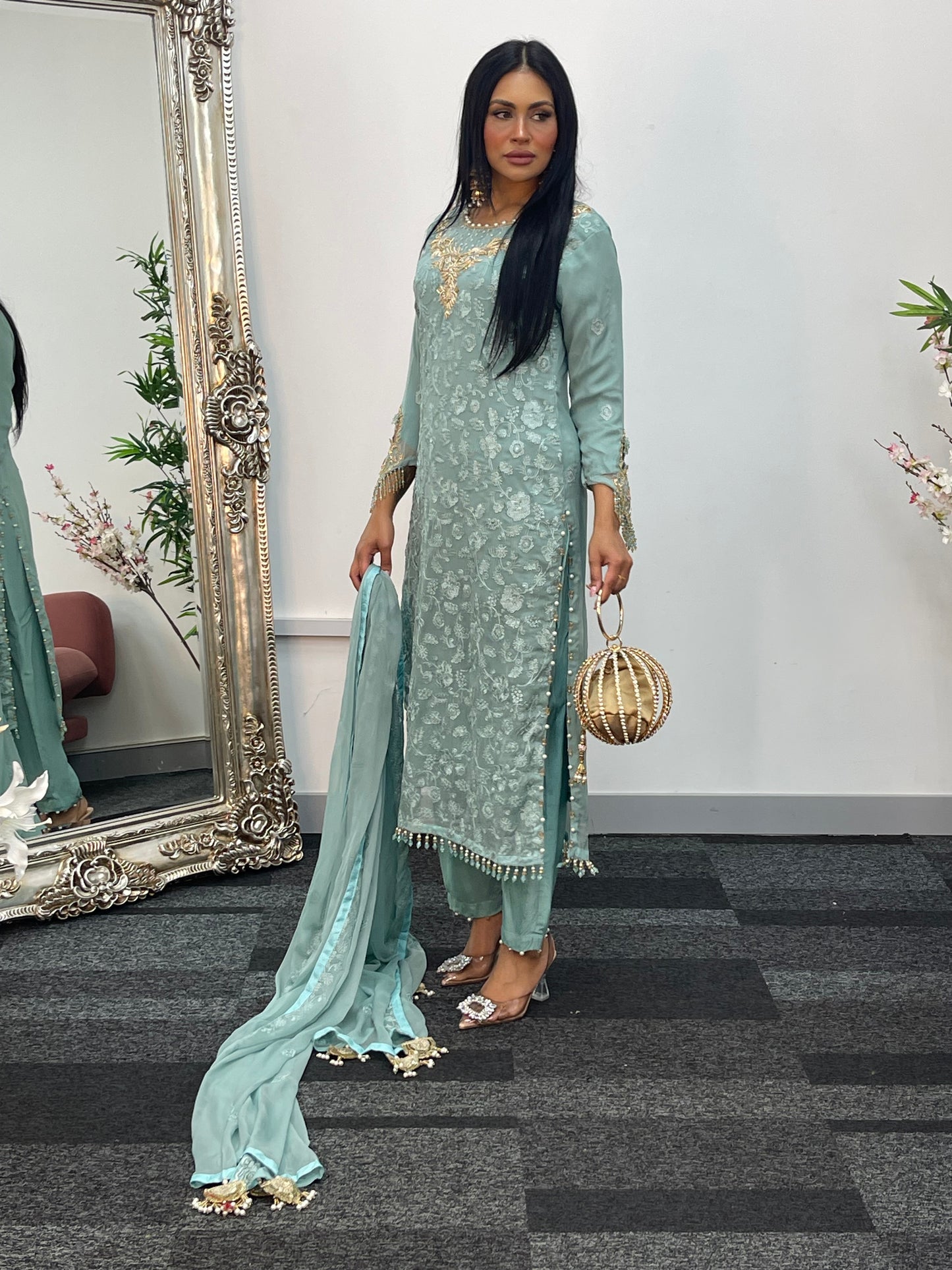 Fana - powder blue - C