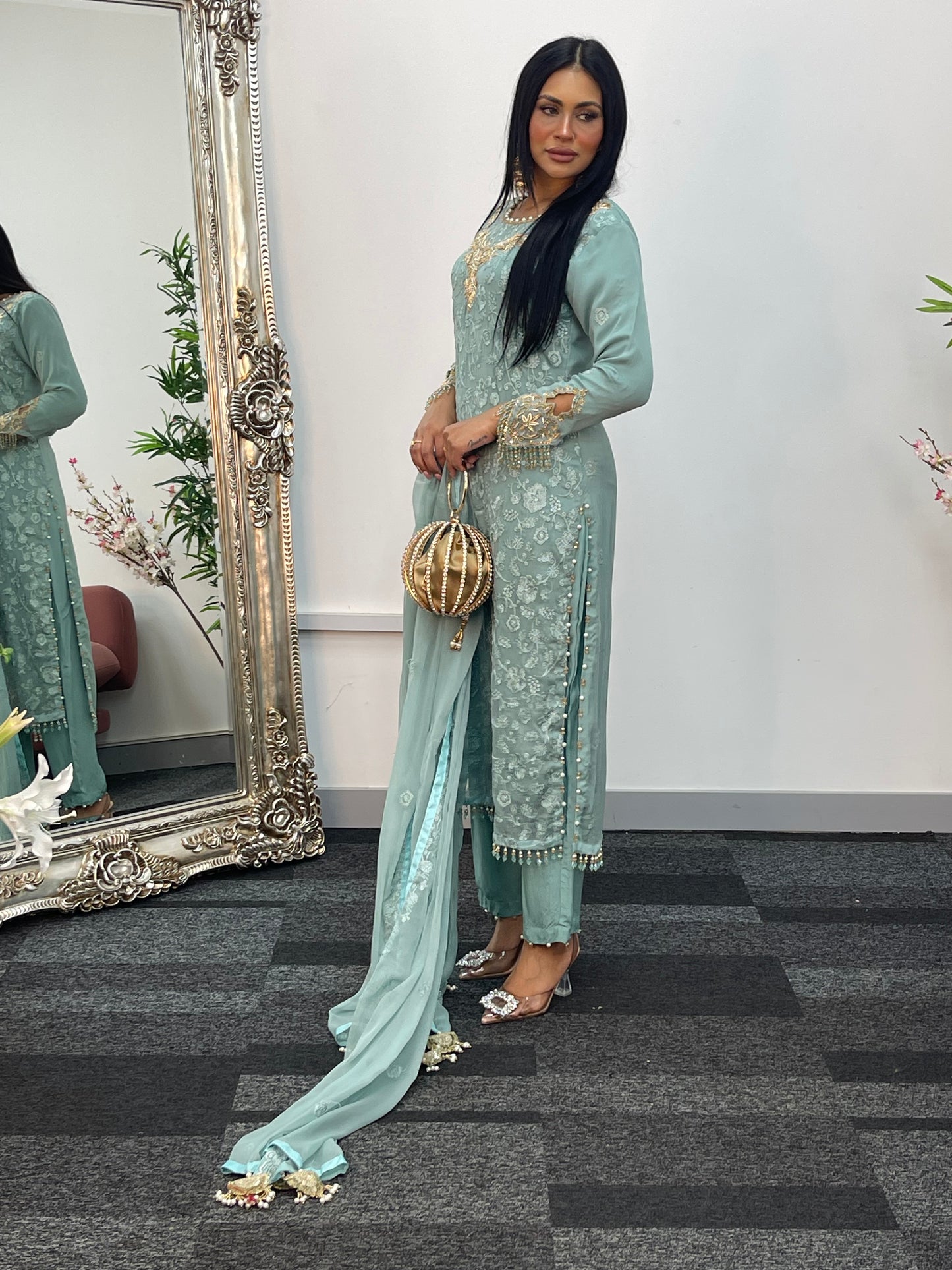 Fana - powder blue - C