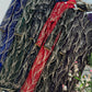 Snake - Cutdana Velvet - navy Blue