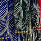 Snake - Cutdana Velvet - Royal Blue