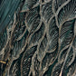 Snake - Cutdana Velvet - Green