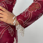 Kangan - CutDana - Maroonish Pink -Y