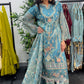 Feeroza - MNR  blue Sharara outfit