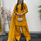 Saba - Farshi Shalwar - mustard