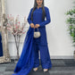 Saba - Farshi Shalwar - navy blue