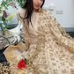 (Preorder 4-5 weeks) Posheeda Sheesh Dupatta with MAXI DRESS- Poshida Mirror Dupata -
