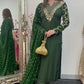 Afsana -  Hand Work - Party Wear - Green