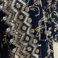 “Makhmal” Navy Velvet Cutdana - Party Wedding Outfit