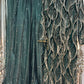 Snake - Cutdana Velvet - Green