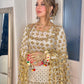 Posheeda Sheesh Dupatta with garara