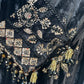 “Buff” Blue Black Rust Purple Velvet Cutdana - Party Wedding -