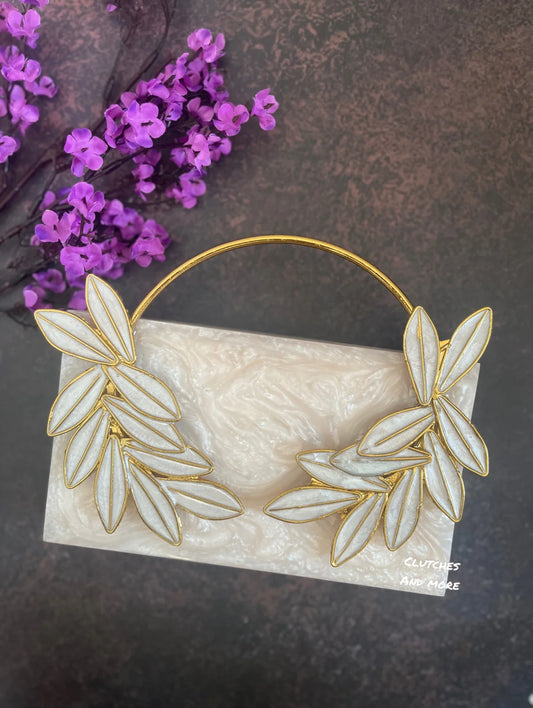 White Leaf Clutch