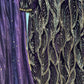Snake - Cutdana Velvet - Purple