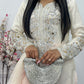 “Gulaabi” Luxury Outfit - Ombre Pink & Ivory