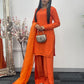 Saba - Farshi Shalwar - Orange