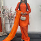 Saba - Farshi Shalwar - Orange