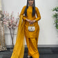 Saba - Farshi Shalwar - mustard
