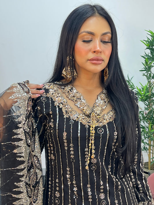 Payal - Cutdana Net - Black - A