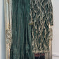 Snake - Cutdana Velvet - Green
