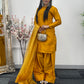 Saba - Farshi Shalwar - mustard