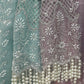 Choori - Cutdana Net - Pink - mint - K