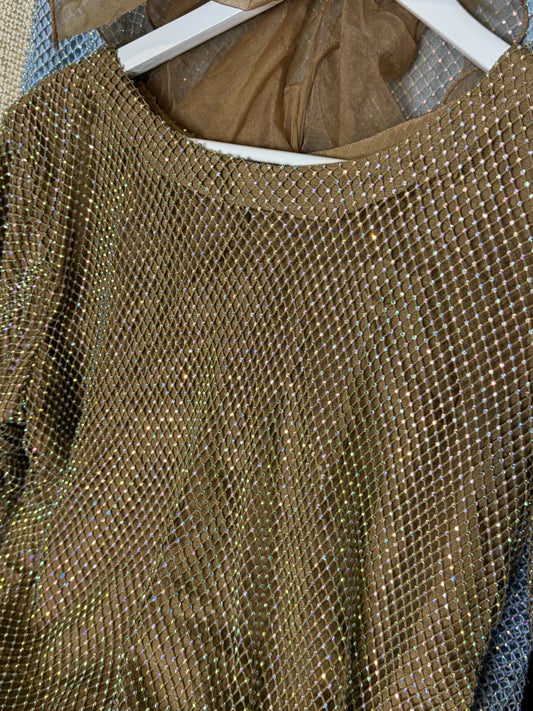 Fish Net - Coffee Brown - Bronze