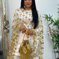 (Preorder 4-5 weeks) Posheeda Sheesh Dupatta with GARARA - Poshida Mirror Dupata -