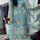 Feeroza - MNR  blue Sharara outfit