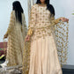 (Preorder 4-5 weeks) Posheeda Sheesh Dupatta with MAXI DRESS- Poshida Mirror Dupata -