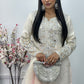 “Gulaabi” Luxury Outfit - Ombre Pink & Ivory