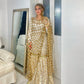 Posheeda Sheesh Dupatta with garara