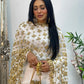 (Preorder 4-5 weeks) Posheeda Sheesh Dupatta with GARARA - Poshida Mirror Dupata -