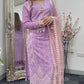 Asifa Nabeel inspired - Lawn - Lilac Pink -