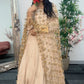 (Preorder 4-5 weeks) Posheeda Sheesh Dupatta with MAXI DRESS- Poshida Mirror Dupata -