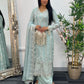 Choori - Cutdana Net - Pink - mint - K