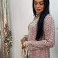 Choori - Cutdana Net - Pink - mint - K