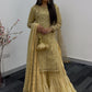 Farshi Garara Beige - Gold Farshee Garara - J