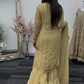 Farshi Garara Beige - Gold Farshee Garara - J