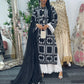 Paper Lawn | Chikankaari - Black - C