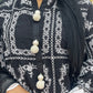 Paper Lawn | Chikankaari - Black - C