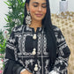 Paper Lawn | Chikankaari - Black - C