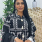 Paper Lawn | Chikankaari - Black - C