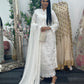 Paper Lawn | Chikankaari - -white - C
