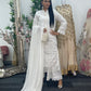 Paper Lawn | Chikankaari - -white - C