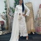 Paper Lawn | Chikankaari - -white - C