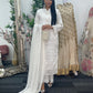 Paper Lawn | Chikankaari - -white - C