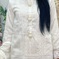 Paper Lawn | Chikankaari - -white - C